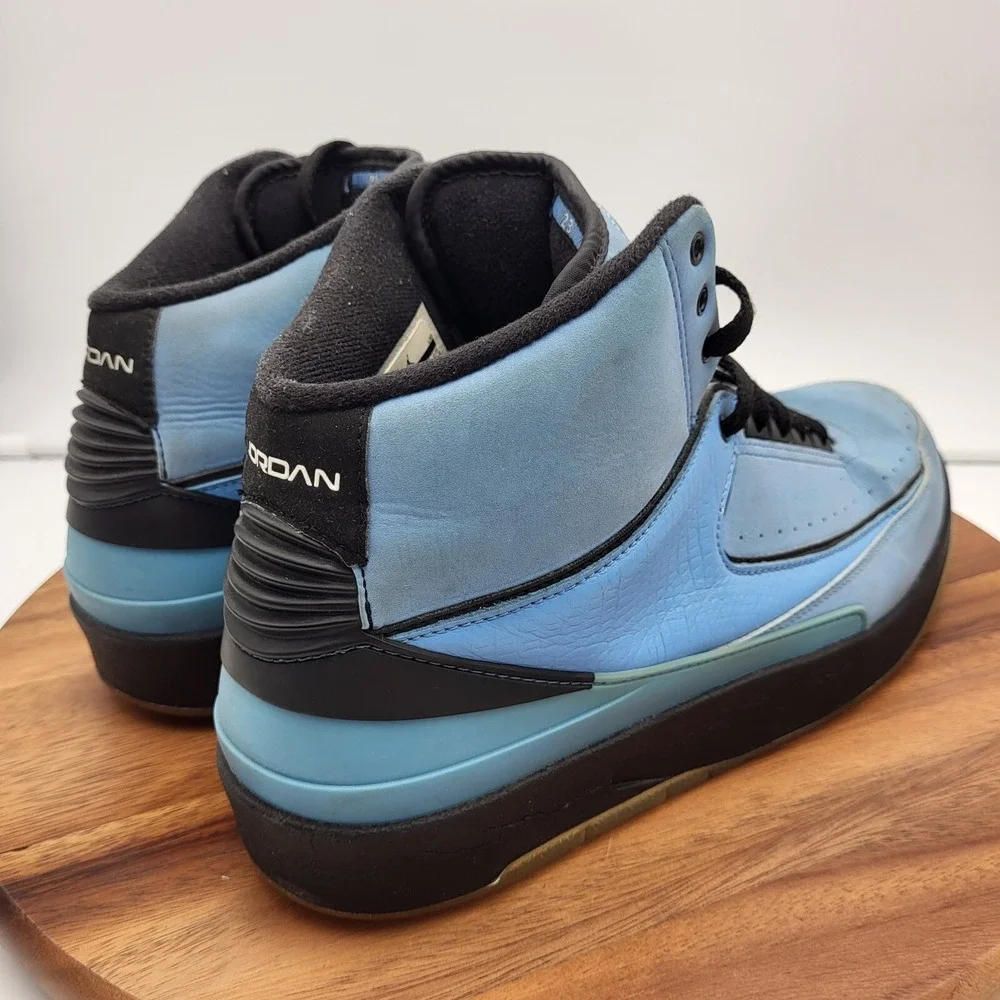 Nike Air Jordan 2 Retro QF University Blue Sneakers Mens‎ Size 11.5  95709-401